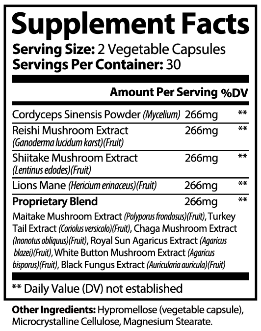 Mushroom Complex 10 X — product view 4 | MarsOne
