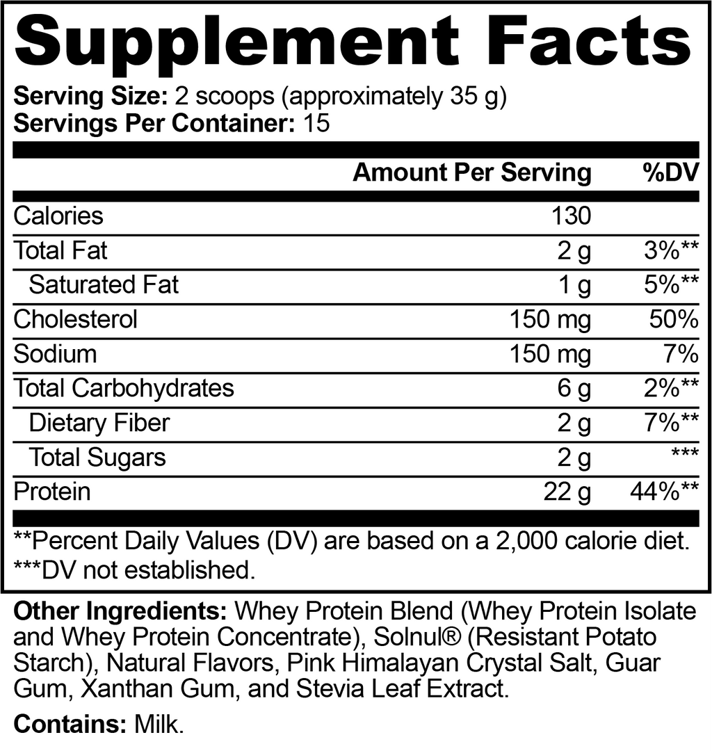 Performance Whey Protein Blend (Space Chocolate)