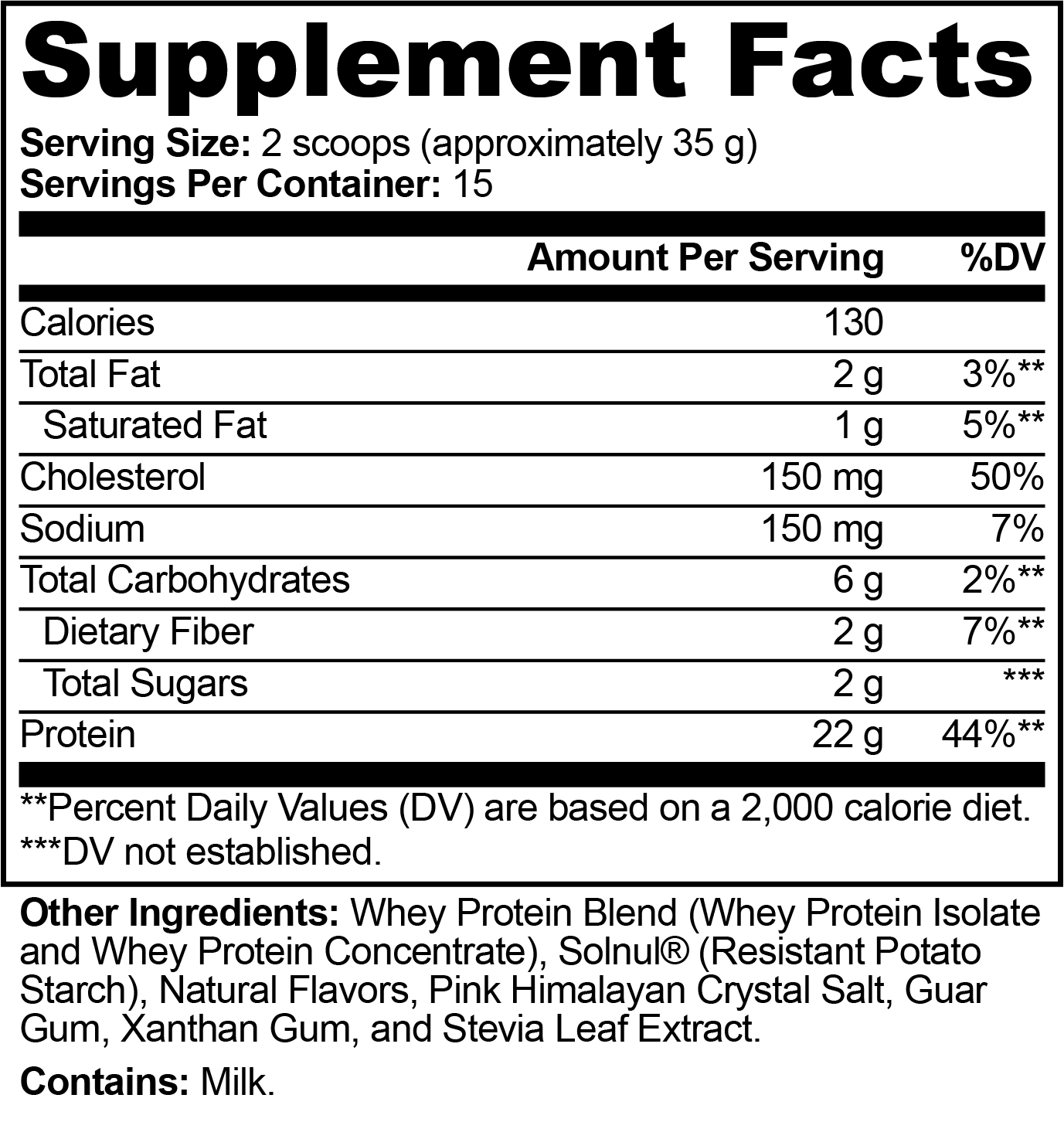 Performance Whey Protein Blend Chocolate — product view 4 | MarsOne