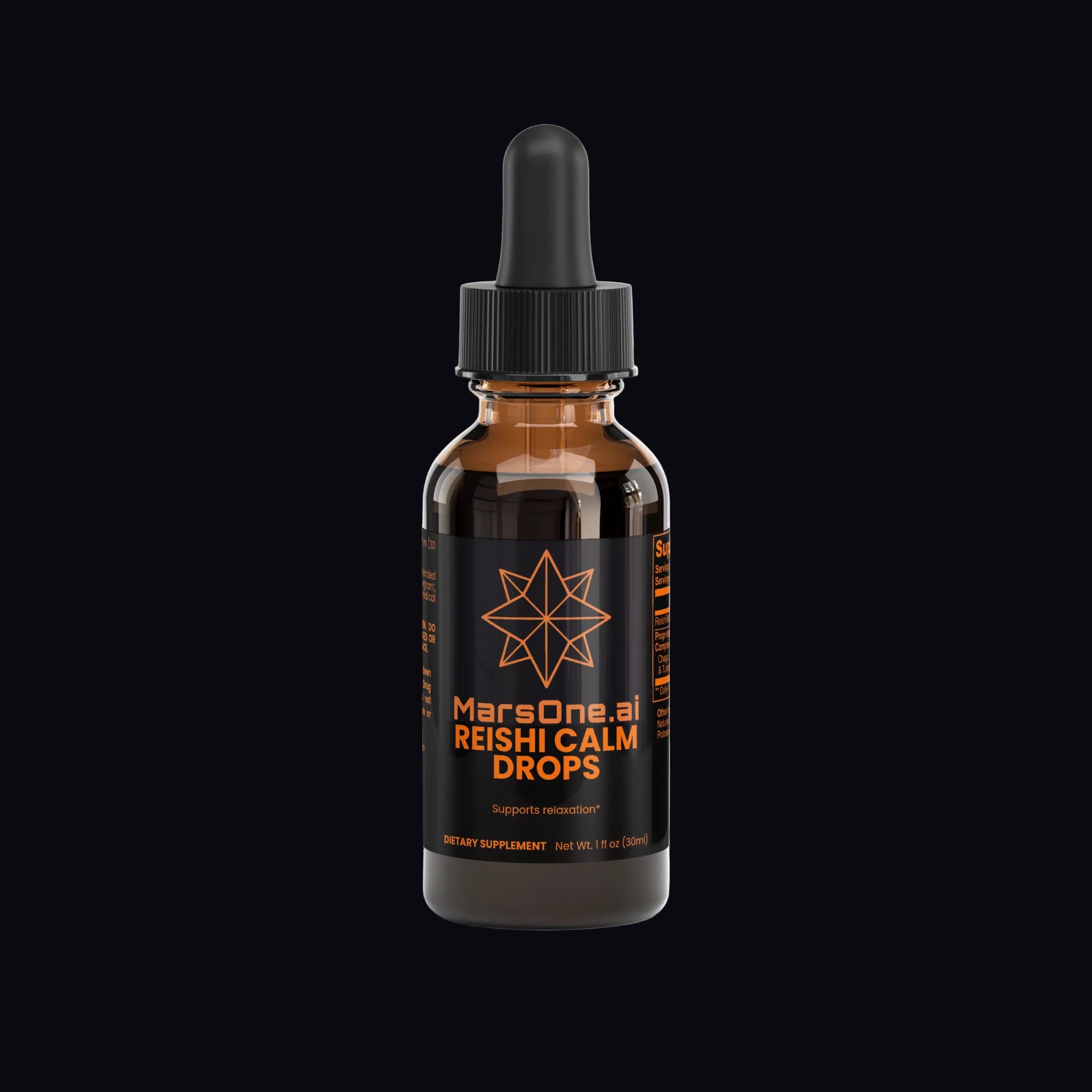 Reishi Calm Drops — MarsOne Space-Friendly product