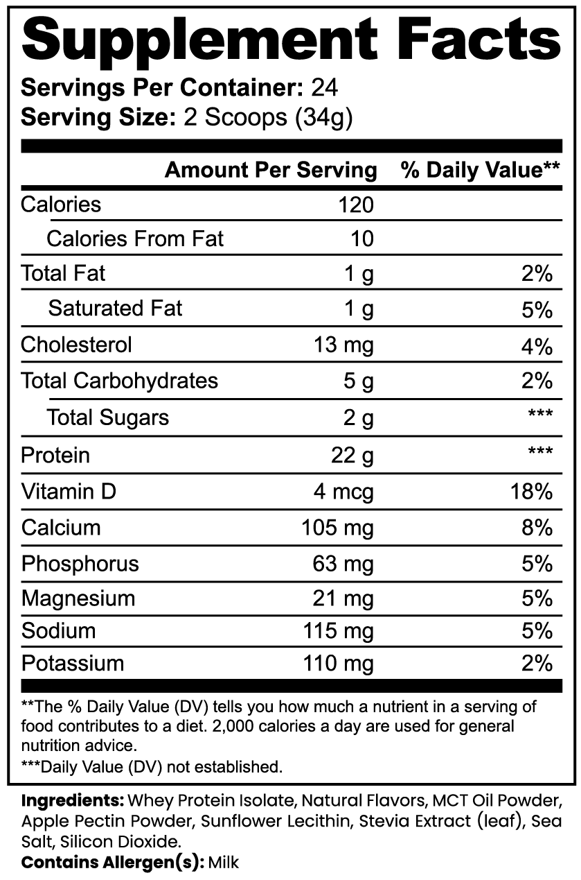 Advanced 100 Whey Protein Isolate Vanilla — product view 4 | MarsOne