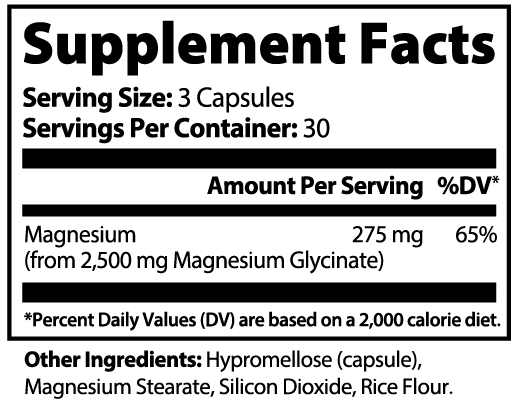 Magnesium Glycinate — product view 4 | MarsOne